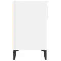 Armoire à chaussures Blanc 102x36x60 cm Bois d'ingénierie