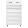 Armoire à chaussures Blanc 60x35x105 cm Bois d'ingénierie