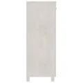 Armoire à chaussures HAMAR Blanc 85x40x108 cm Bois de pin