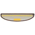 Tapis d'escalier 15 pcs Marron café 56 x 17 x 3 cm
