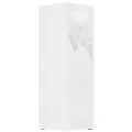 Porte-parapluie Pierres Acier Blanc