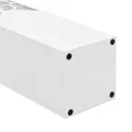 Porte-parapluie Pierres Acier Blanc