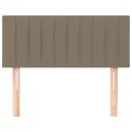 Tête de lit Taupe 90x5x78/88 cm Tissu