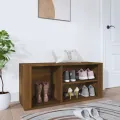 Armoire à chaussures Chêne marron 100x35x45cm Bois d'ingénierie