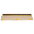 Tapis d'escalier 10 pcs 65x21x4 cm Marron