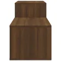 Armoire à chaussures Chêne marron 150x35x45cm Bois d'ingénierie