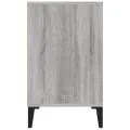 Armoire à chaussures Sonoma gris 102x36x60 cm Bois d'ingénierie