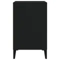 Armoire à chaussures Noir 102x36x60 cm Bois d'ingénierie