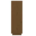 Armoire à chaussures marron miel 30x34x105cm bois de pin massif