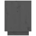 Armoire à chaussures Gris 60x34x45 cm Bois de pin massif