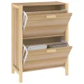Armoire à chaussures 57,5x33x80 cm Bois d'ingénierie