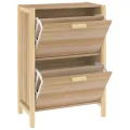 Armoire à chaussures 57,5x33x80 cm Bois d'ingénierie
