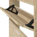 Armoire à chaussures Chêne 59x17x150 cm Bois d'ingénierie