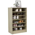 Armoire à chaussures Chêne Sonoma 60x35x92 cm Aggloméré