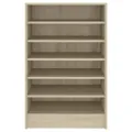 Armoire à chaussures Chêne Sonoma 60x35x92 cm Aggloméré
