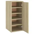 Armoire à chaussures Chêne sonoma 32x35x70 cm Aggloméré