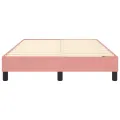 cadre de lit Rose 120x200 cm Velours