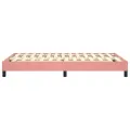 cadre de lit Rose 120x200 cm Velours