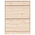 Armoire à chaussures ALTA 77x35x96 cm bois massif de pin