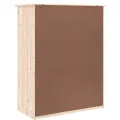 Armoire à chaussures ALTA 77x35x96 cm bois massif de pin