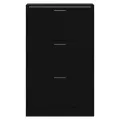 Armoire à chaussures Noir 63x24x103 cm Bois d'ingénierie