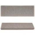 Tapis d'escalier 15 pcs 65x21x4 cm Marron clair