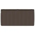 Boîte à coussins Marron 117x45,5x57,5 cm 270 L