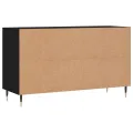 Armoire à chaussures Noir 102x36x60 cm Bois d'ingénierie