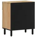 Table de chevet 50x33x60 cm bois de manguier massif