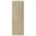 Armoire à chaussures chêne sonoma 60x34x96,5 cm bois ingénierie
