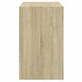 Armoire à chaussures chêne sonoma 80x42x69 cm bois d'ingénierie