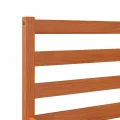 Cadre de lit cire marron 140x190 cm bois de pin massif