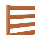 Cadre de lit cire marron 180x200 cm bois de pin massif