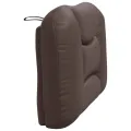 Coussin de tête de lit marron 90 cm similicuir