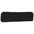 Coussin de tête de lit noir 200 cm similicuir
