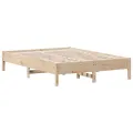 Cadre de lit 140x200 cm bois de pin massif