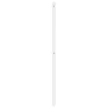 Tête de lit métal blanc 180 cm
