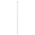 Tête de lit métal blanc 150 cm