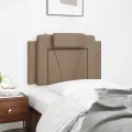 Coussin de tête de lit cappuccino 80 cm similicuir