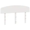 Tête de lit blanc 150 cm bois massif de pin