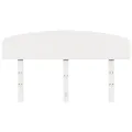 Tête de lit blanc 150 cm bois massif de pin