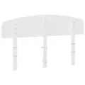 Tête de lit blanc 150 cm bois massif de pin