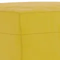 Ensemble de canapés 3 pcs avec coussins Jaune Velours