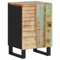 Armoire de salle de bain 38x33x58cm bois massif de récupération