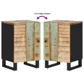Armoire de salle de bain 38x33x58cm bois massif de récupération