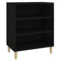 Buffet Noir 57x35x70 cm Aggloméré