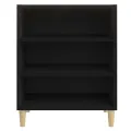 Buffet Noir 57x35x70 cm Aggloméré