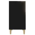 Buffet Noir 57x35x70 cm Aggloméré