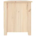 Banc à chaussures 70x38x45,5 cm Bois de pin massif