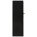 Armoire de salle de bain 40x27x90 cm fer et bois de manguier